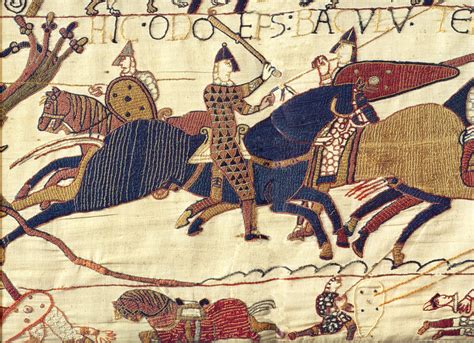  Bayeux Tapestry - Opowieść o Normanach w Stylu Romaneskim